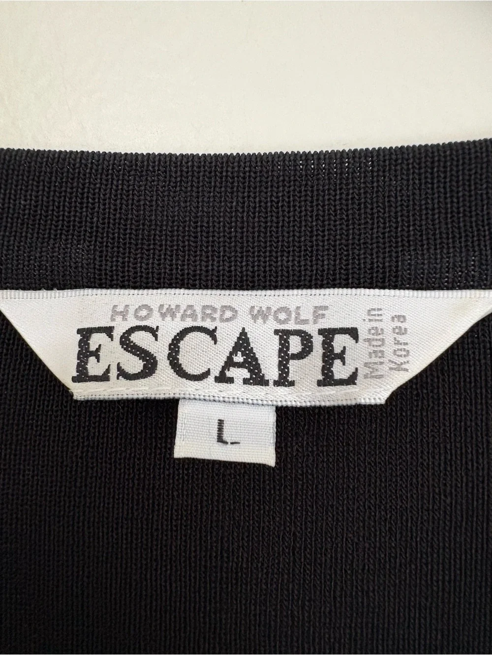 Vintage Howard Wolf Escape Women’s open-front Cardigan Sweater sz L